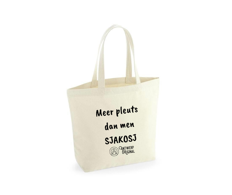 Meer Plaats dan men Sjakosj - Totebag