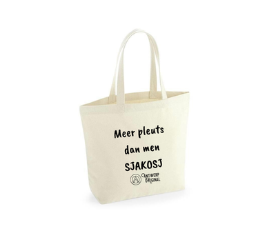 Meer Plaats dan men Sjakosj - Totebag