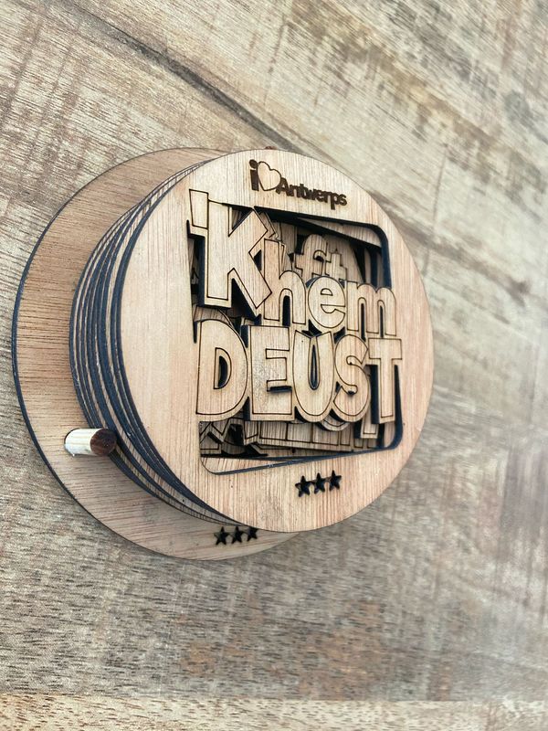 &#39;KHEM DEUST - Onderzetter