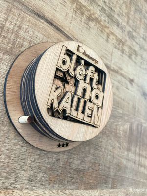 BLEFT NA KALLEM - Onderzetter