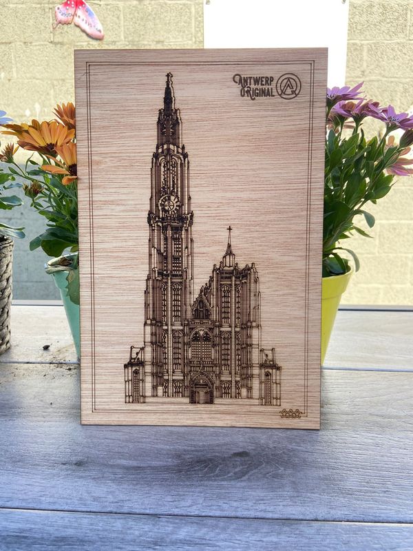 Onze Lieve Vrouw Kathedraal - Muurplaat