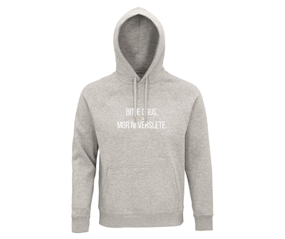 HOODIE - Bitje Grijs, Mor ni Verslete