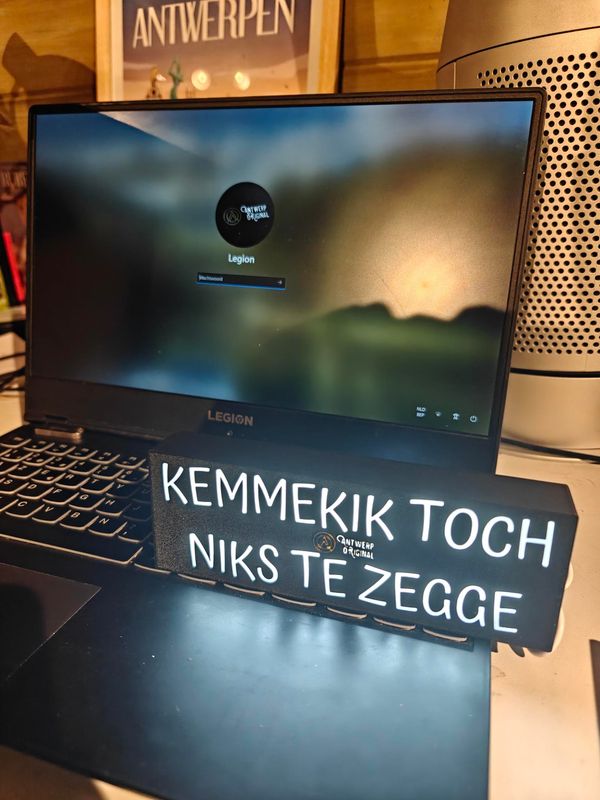 Lichtbox - Kemmekik toch niks te zegge