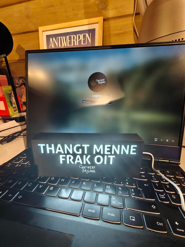 Lichtbox - THANGT MENNE FRAK OIT