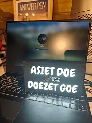 Lichtbox - ASIET DOE DOESET GOE