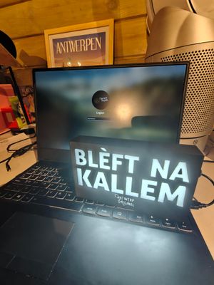 Lichtbox - BLEFT NA KALLEM