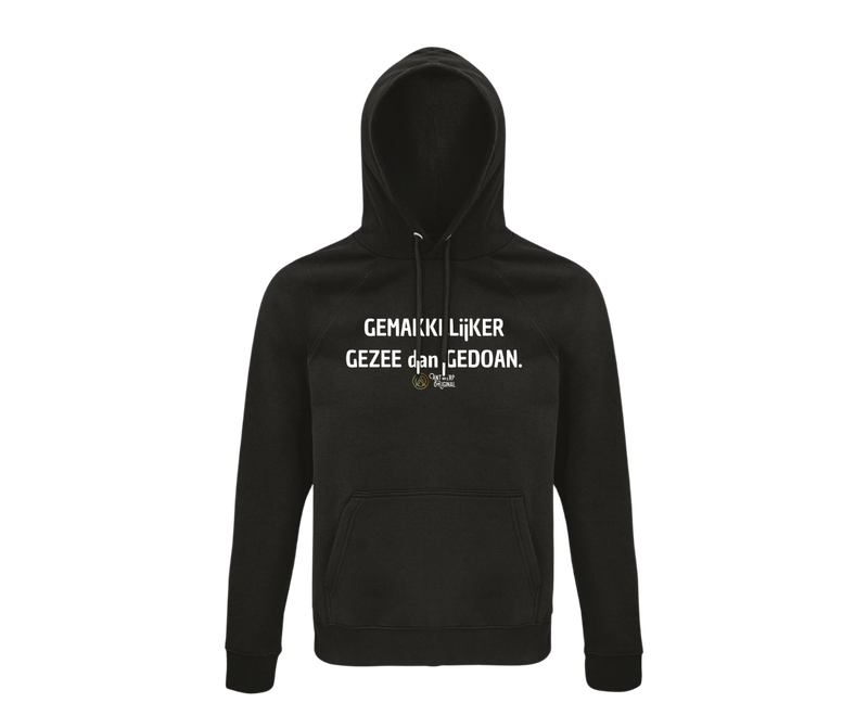 HOODIE - Gemakkelijker GEZEE dan GEDOAN