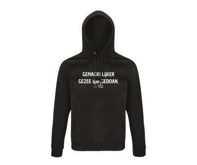 HOODIE - Gemakkelijker GEZEE dan GEDOAN