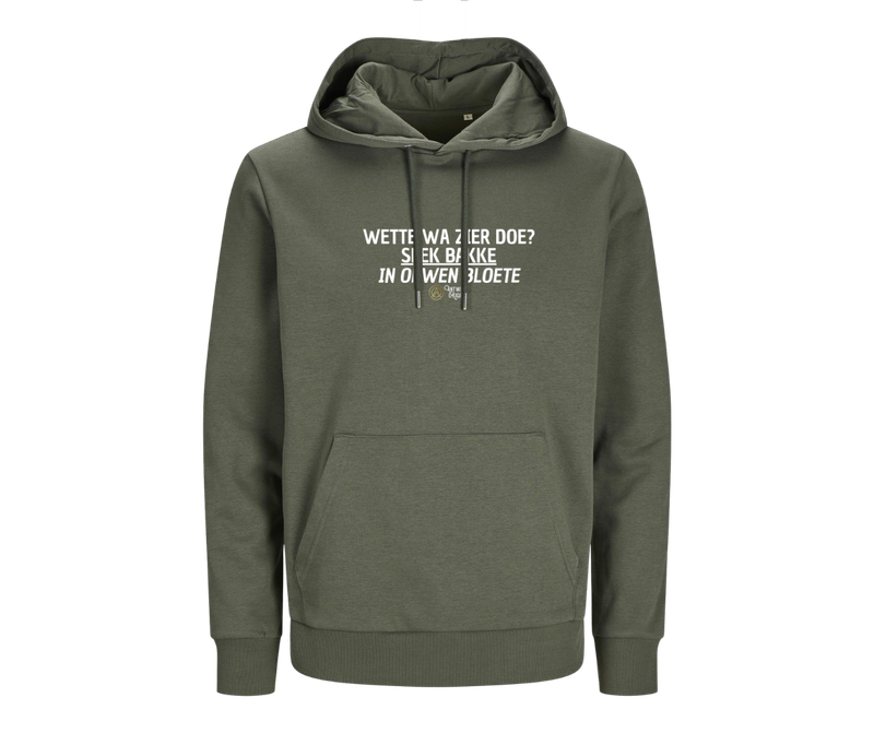 HOODIE - Spek Bakke in Oewen Bloete