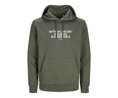 HOODIE - Spek Bakke in Oewen Bloete