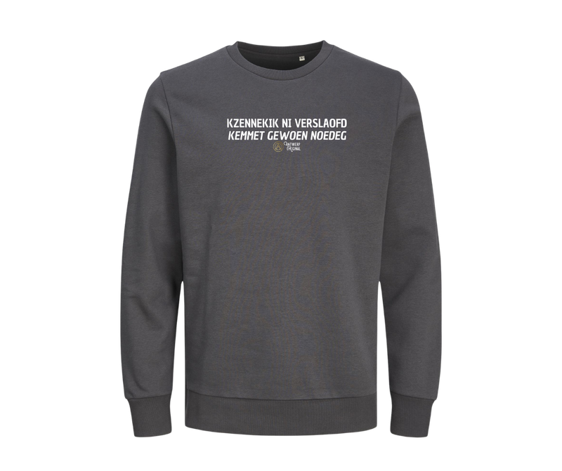 Trui - Kzennekik ni Versloafd, Kemmet Gewoen Noedeg