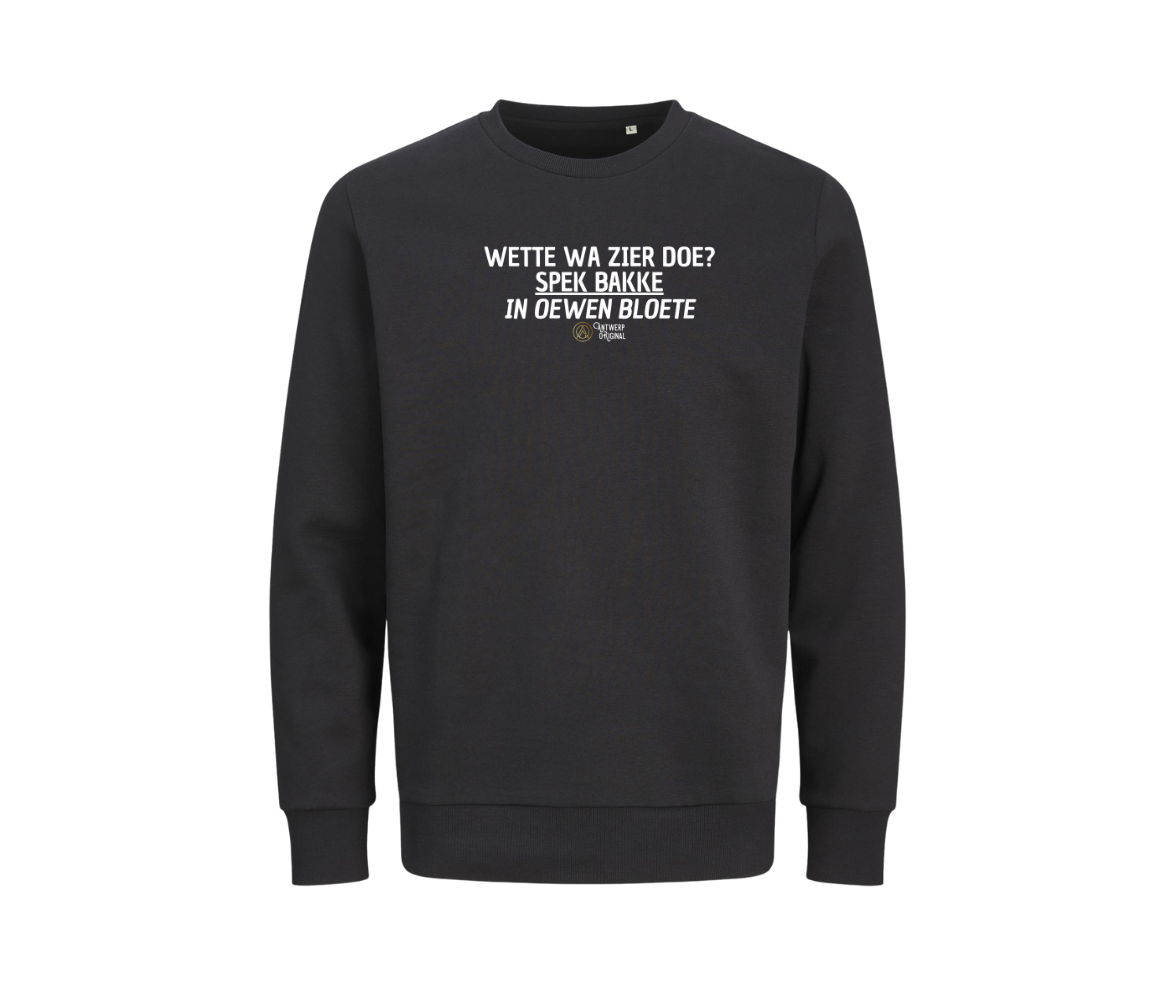 Trui - Spek Bakke in Oewen Bloete