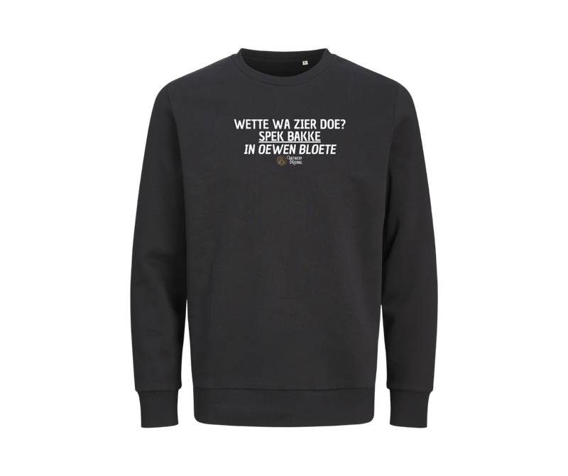 Trui - Spek Bakke in Oewen Bloete