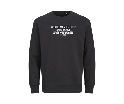 Trui - Spek Bakke in Oewen Bloete