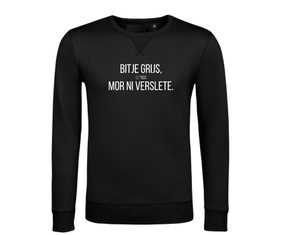 Trui - Bitje Grijs, Mor Ni Verslete