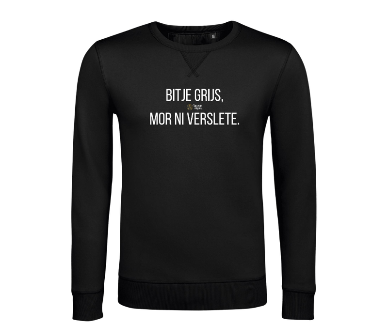 Trui - Bitje Grijs, Mor Ni Verslete