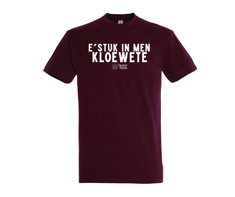 T shirt - E Stuk in men Kloewete