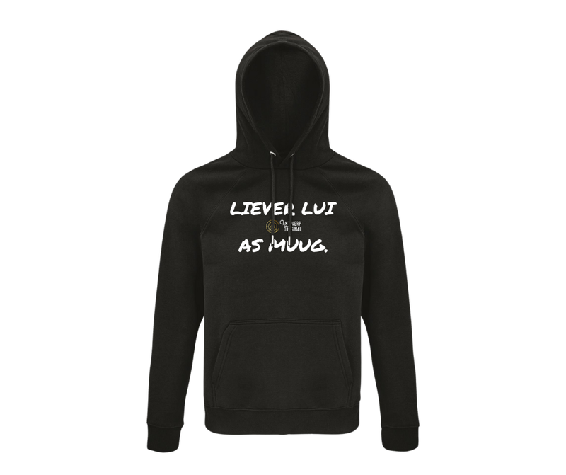 HOODIE - LIEVER LUI AS MUUG