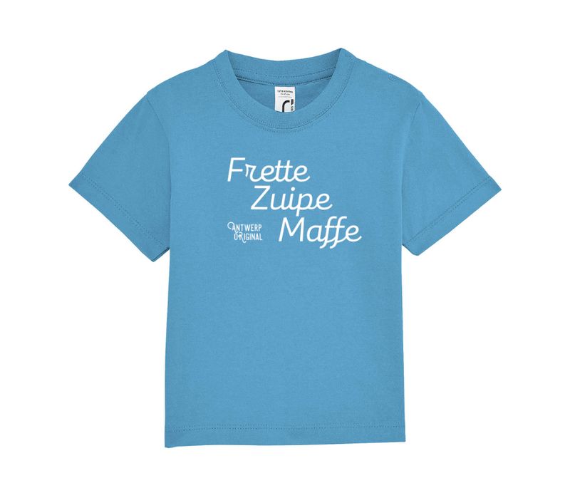 Baby Tshirt - Frette, Zuipe, Maffe