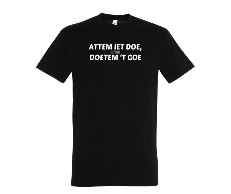 ATTEM IET DOE DOETEM 'T GOE - T shirt ATTEM IET DOE DOETEM 'T GOE - T shirt