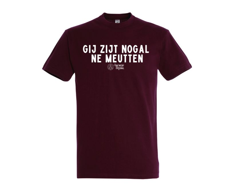 T shirt - Gij zijt nogal ne meutten.
