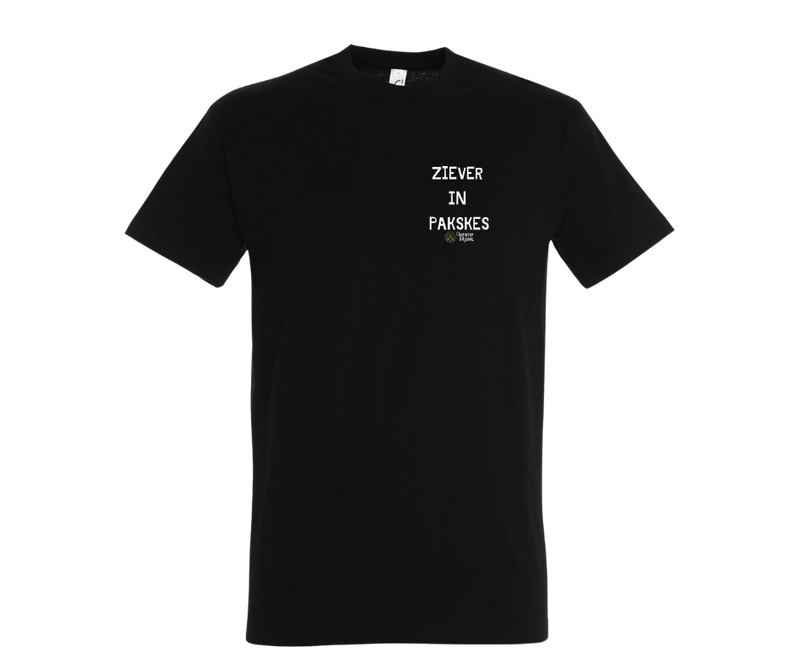 ZIEVER IN PAKSKES - T shirt