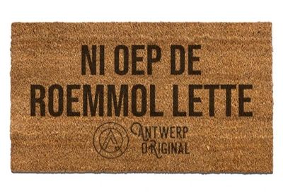DEURMAT - Ni Oep De Roemmol Lette