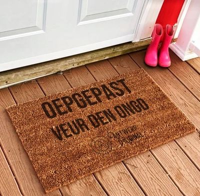 DEURMAT - OEPGEPAST VEUR DEN ONGD