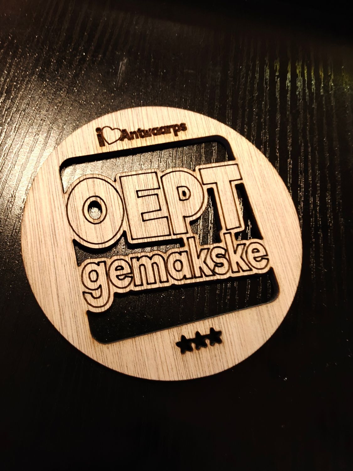 Oept Gemakske - Onderzetter