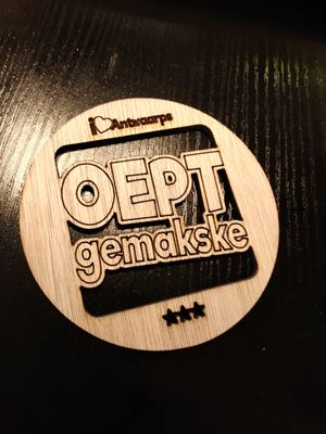 Oept Gemakske - Onderzetter