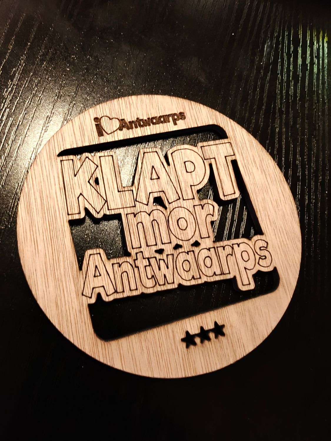 Klapt Mor Antwaarps - Onderzetter