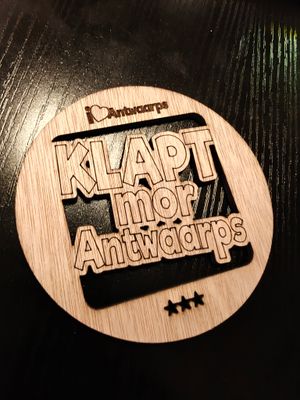 Klapt Mor Antwaarps - Onderzetter