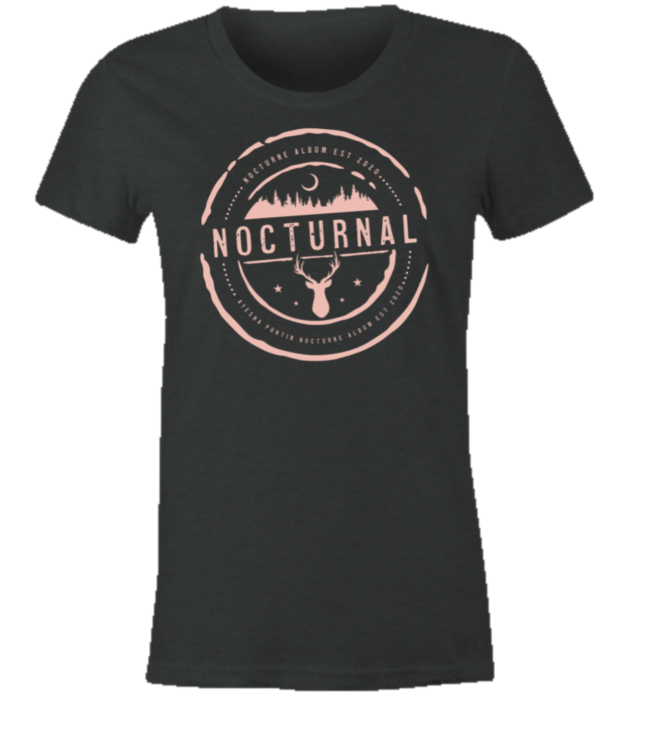 NOCTURNE Album Official Merch: Women's Soft Style Tee Shirt XL