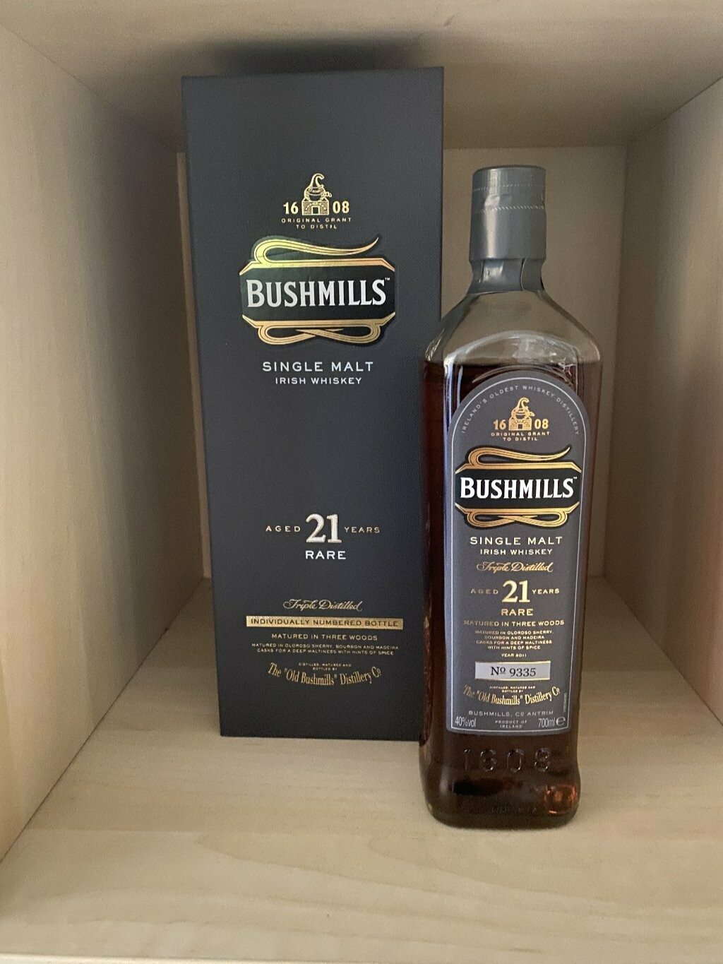 Bushmills 21 years