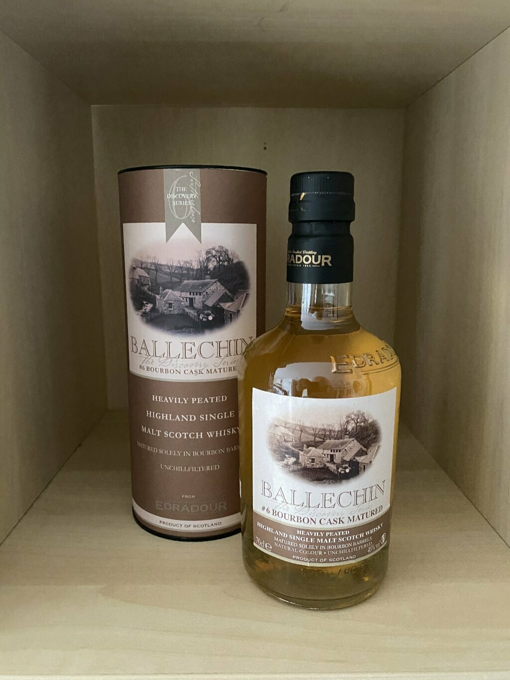 Edradour Ballechin 6 Bourbon Cask