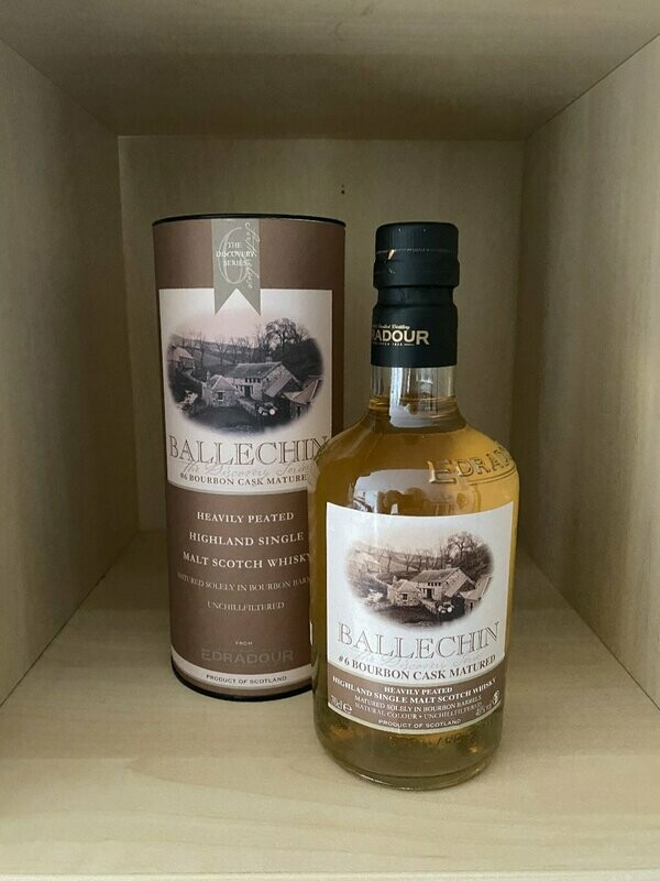 Edradour Ballechin 6 Bourbon Cask