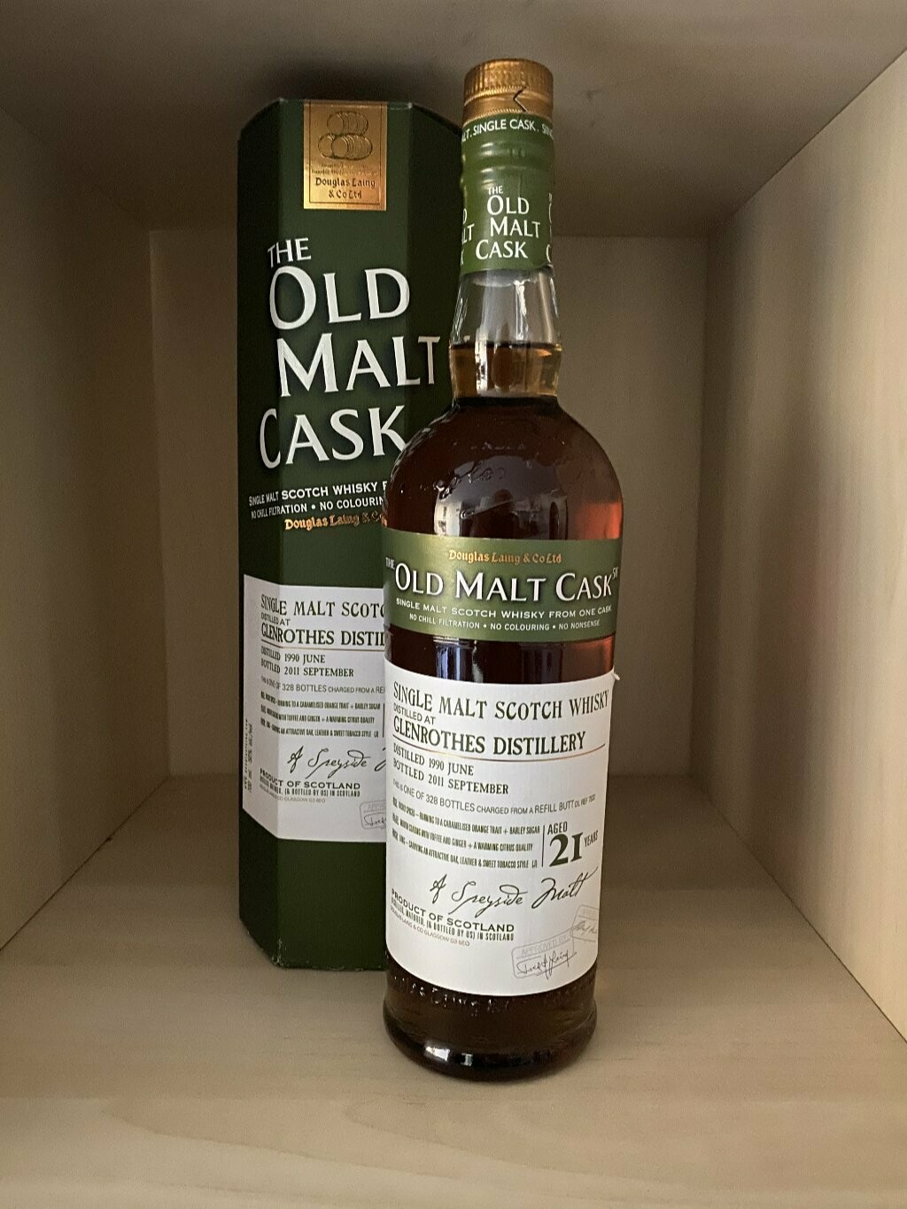Glenrothes 21 y 
Abfüller: The Old Malt Cask