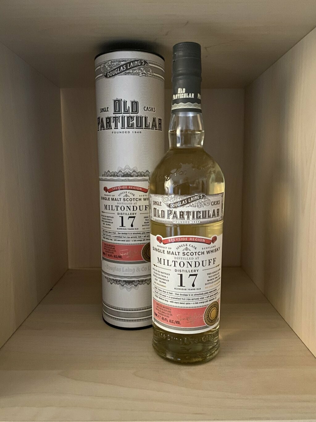 Miltonduff 17y
Abfüller: Old Particular