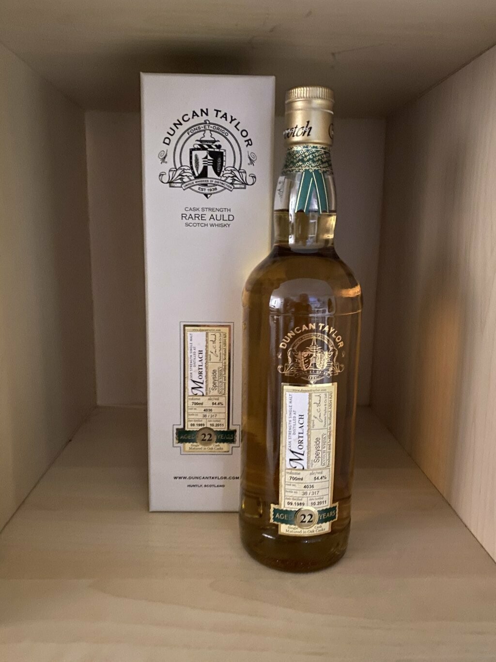 Mortlach 22y
Abfüller: Duncan Taylor