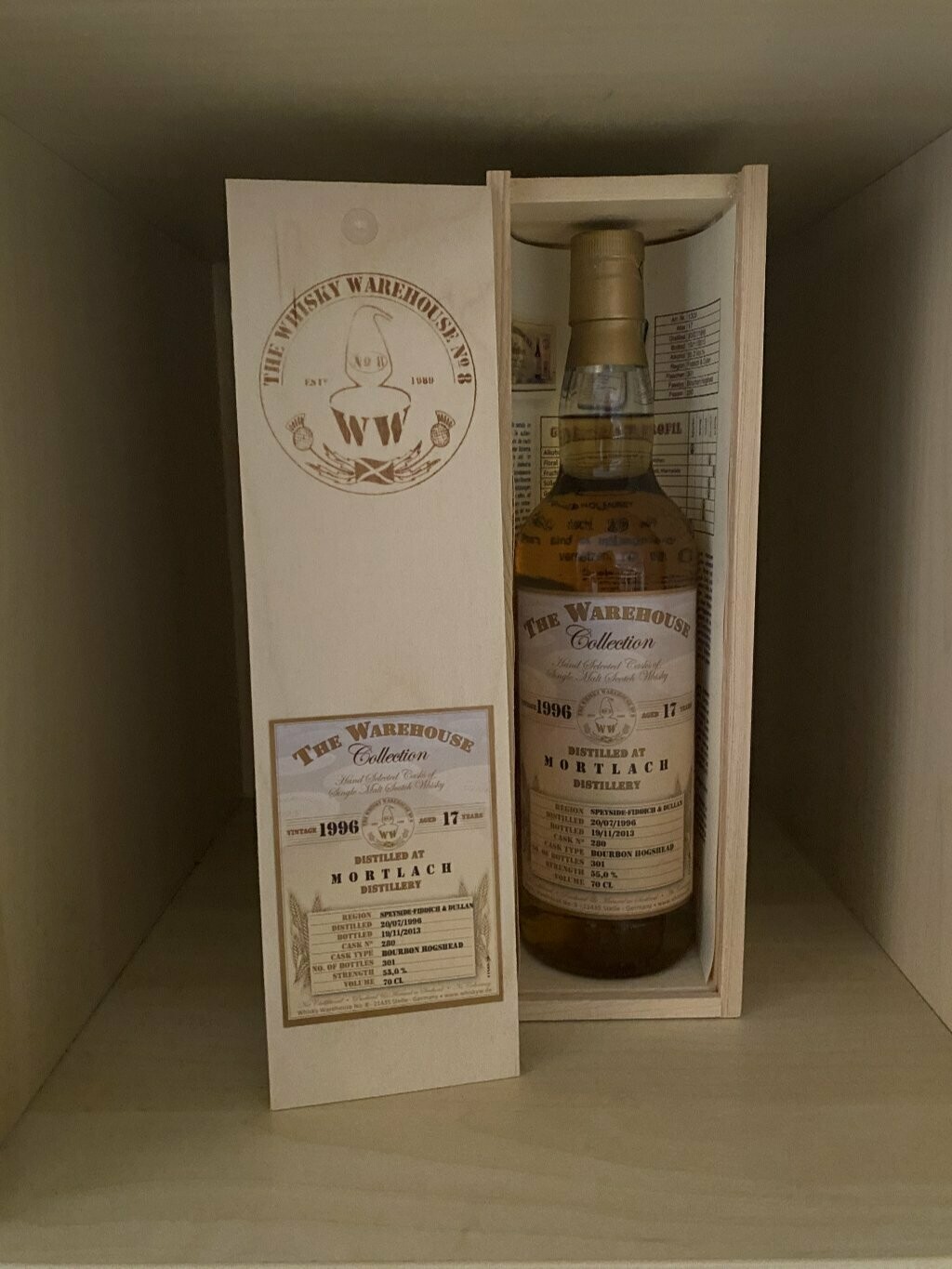 Mortlach 17y
Abfüller: Warehouse Collection