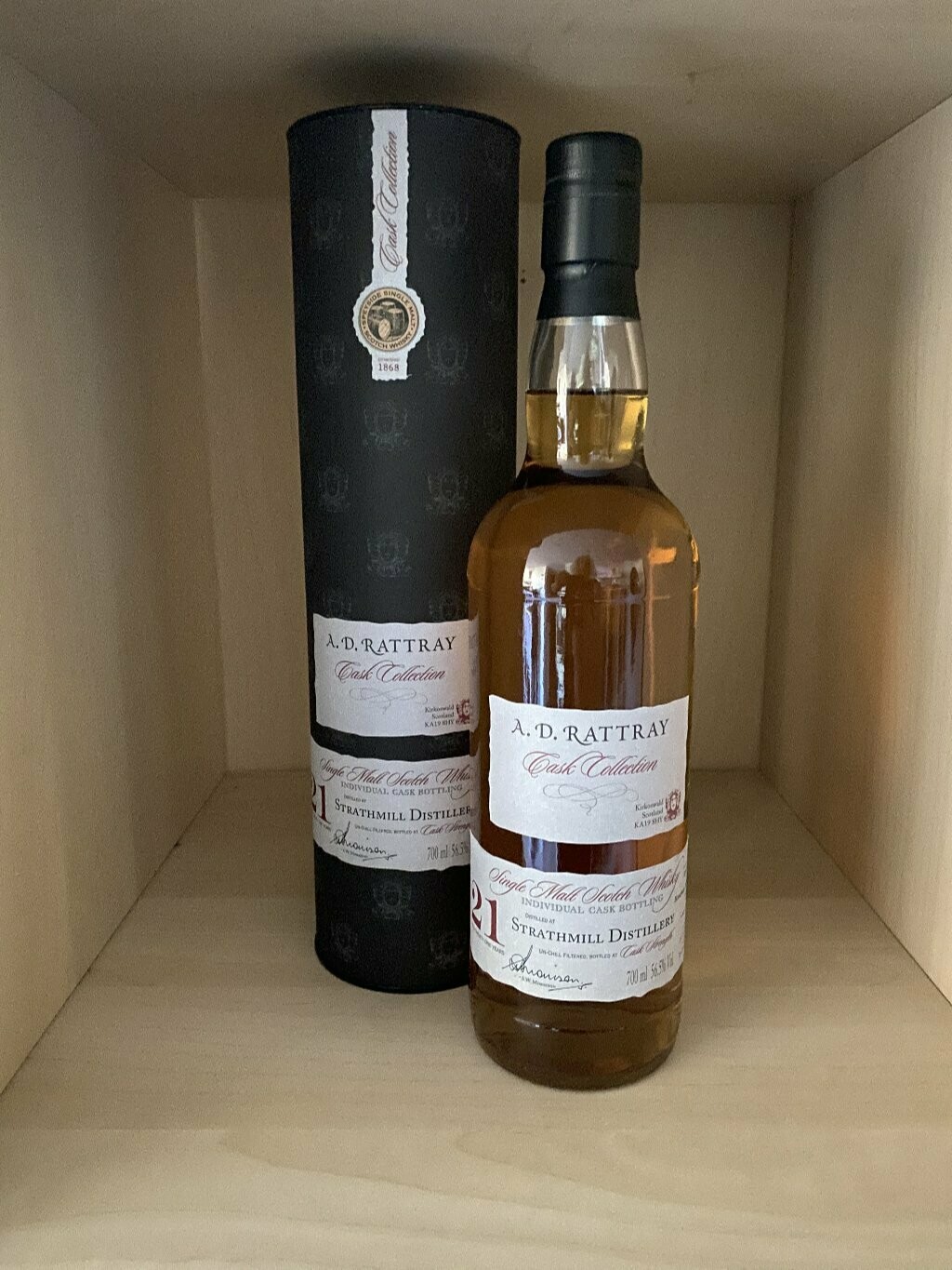 Strathmill 21y
Abfüller: A.D.Rattray