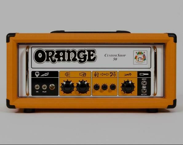 Orange Custom Shop 50 Hand Wired Guitar Top