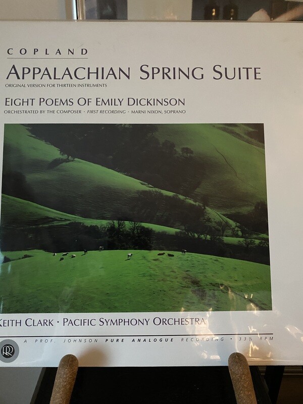 Copland
Appalachian Spring Suite