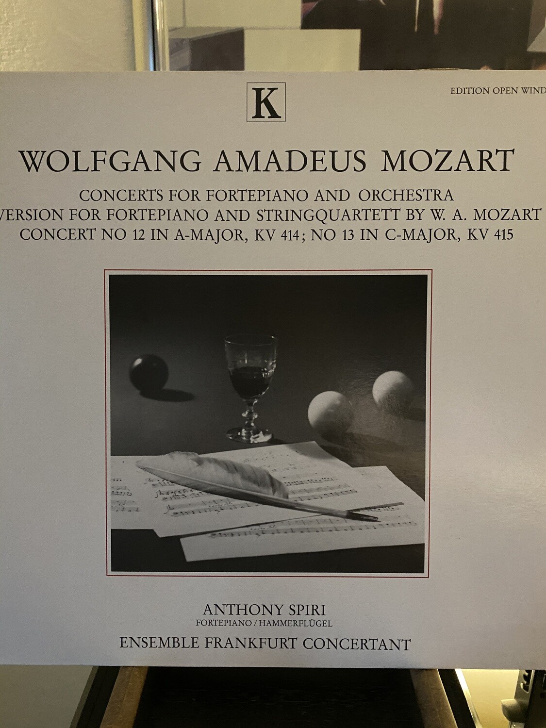 Wolfgang Amadeus Mozart
Concerts for Fortepiano and Orchestra