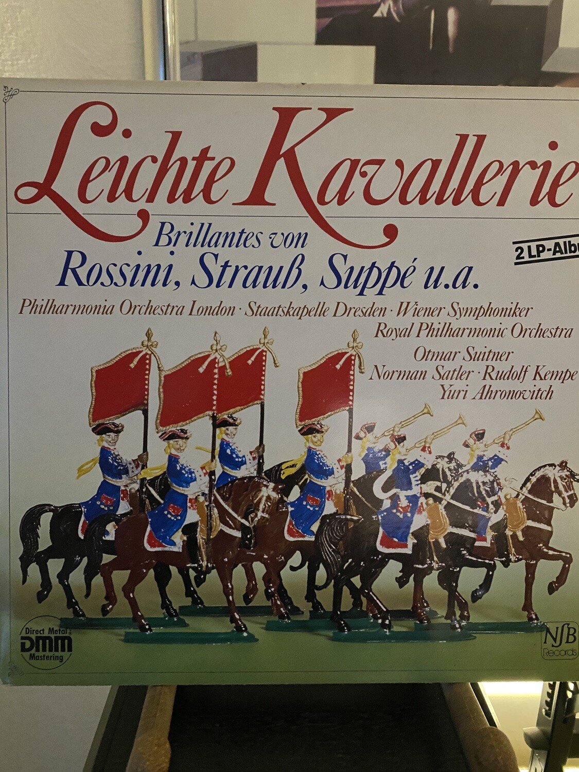 Rossini, Strauss, Suppé
leichte Kavallerie (2 LP's)