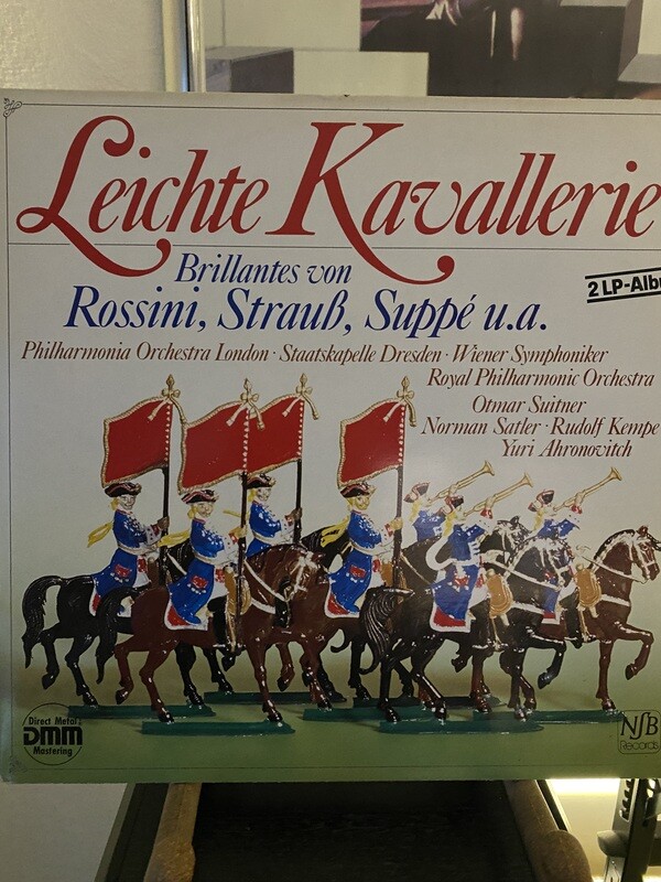 Rossini, Strauss, Suppé
leichte Kavallerie (2 LP's)