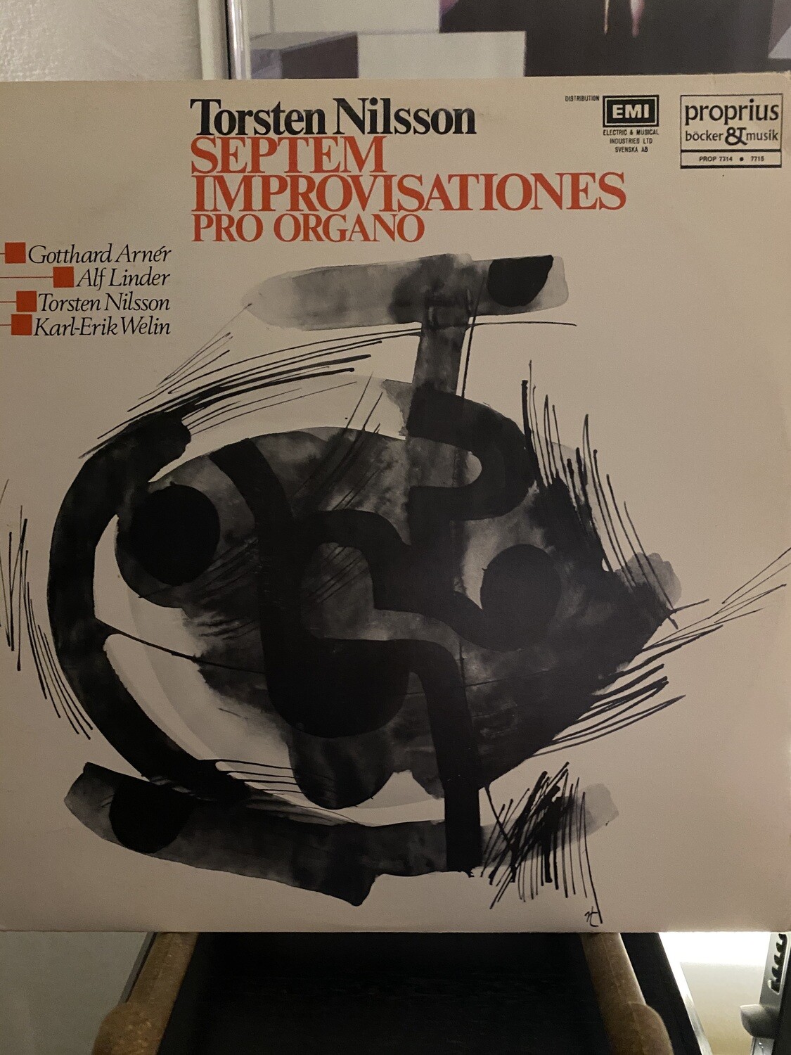 Torsten Nilsson
septem Improvisationes pro Organo (2 LP)