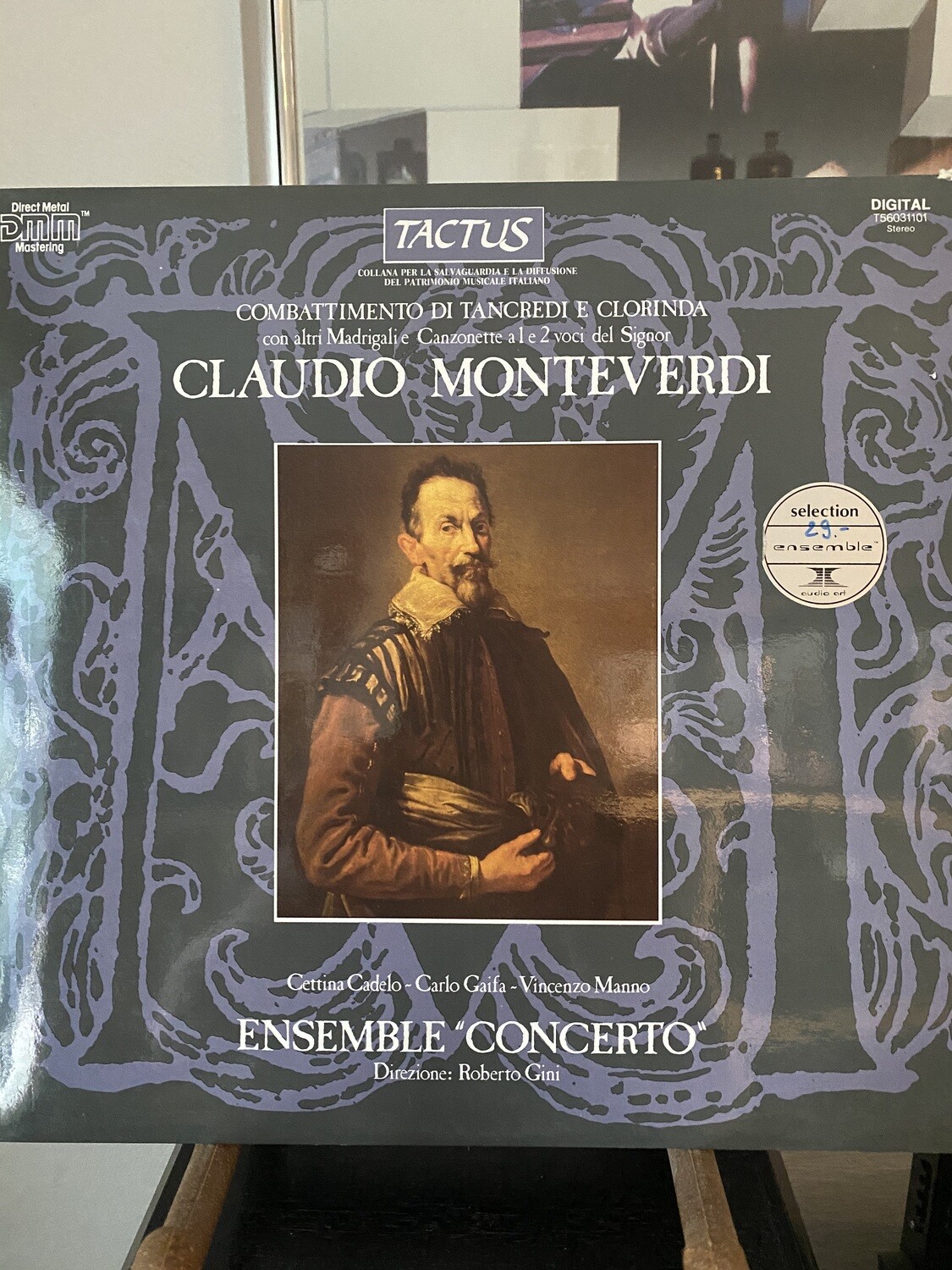 Claudio Monteverdi
Combattimento d Tancredi e Clorinda