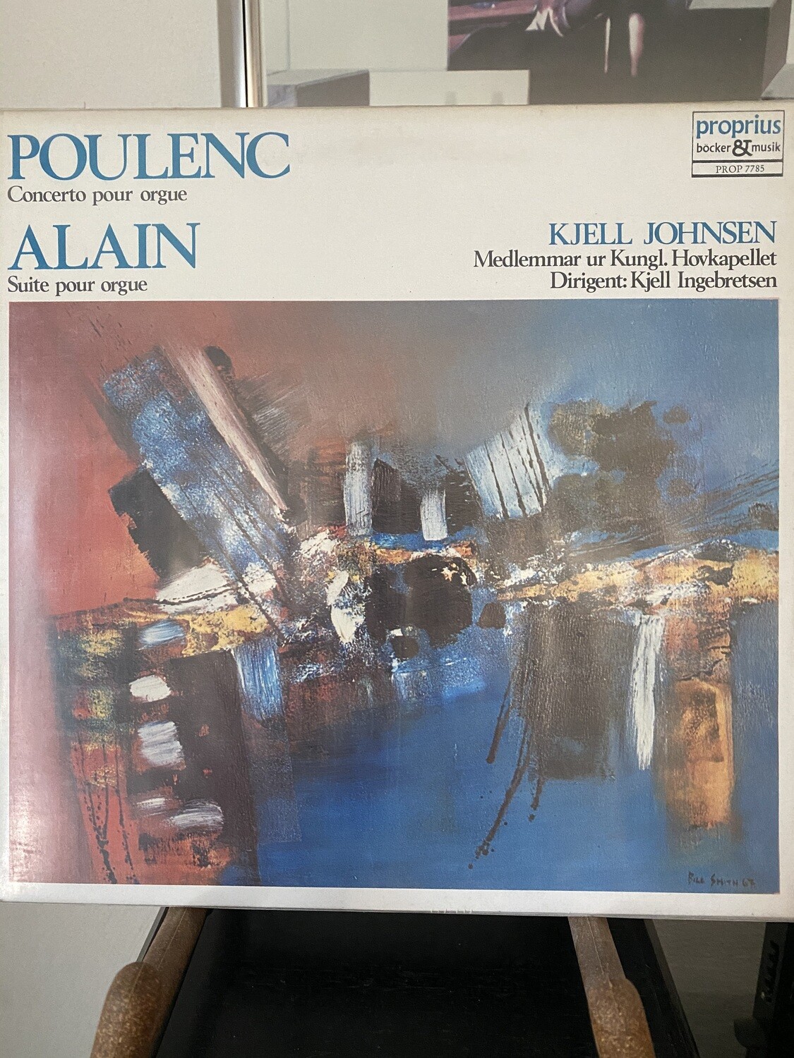 Alain / Pouenc Concerto por orgue / Suite por orgue LP)