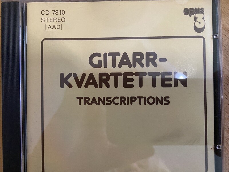 Gitarr-Kvartetten
Transcriptions